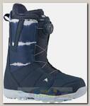 Сноубордические ботинки мужские Burton Moto Boa Midnite Blue