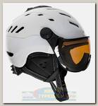 Горнолыжный шлем CP Camurai Pearlwhite Shiny