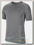 Футболка мужская Nike Wild Run Tech Knit Top SS Black/Dk Smoke Grey/Reflective Silv