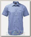 Рубашка мужская Jack Wolfskin Rays Stretch Vent Shirt Blue Checks