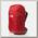 Накидка от дождя The North Face Pack Rain Cover M Red