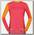 Футболка женская Norrona Equaliser Merino Round Neck Crisp Ruby/Rhubarb