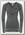 Футболка женская Odlo Crew Neck L/S Perfomance Light Черн./Т.Сер. Графит