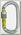 Карабин Edelrid Oval Power 2400 screw Silver