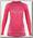 Футболка женская UYN Ambityon Uw Lg_Sl Geranium/Pearl Grey/Atlantic