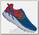Кроссовки мужские Hoka Clifton 6 Mandarin Red/Imperial Blue