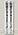 Горные лыжи детские Vist SL Junior + 2,0-7,5 Junior Binding White/Black