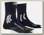 Носки женские X-Socks Trek X Merino Midnight Blue/Arctic White