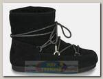 Сапоги женские Moon Boot Far Side Low Suede Black
