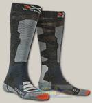 Носки мужские X-Socks Ski Silk Merino 4.0 Anthracite Melange/Grey Melange